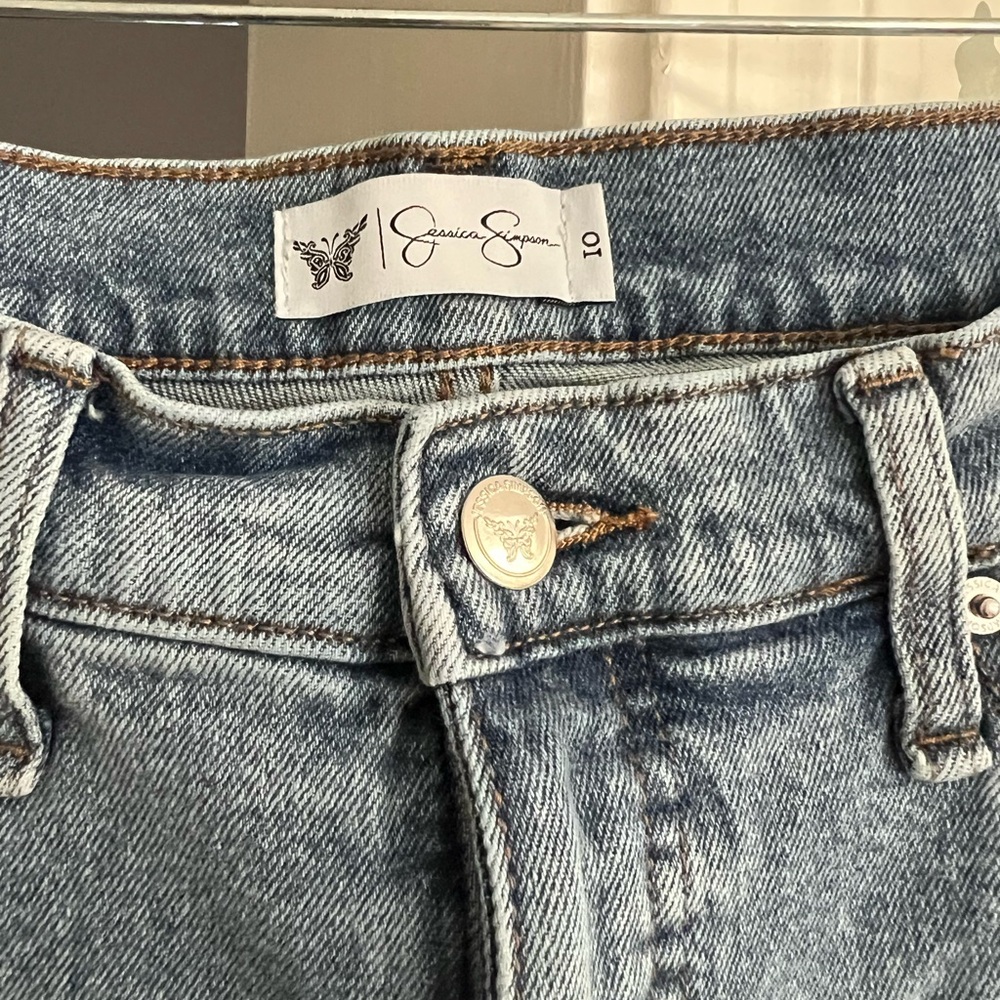 Jessica Simpson Myrtle barrel leg jeans - Picture 5 of 8